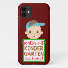 ウォッチアウト 幼稚園 来ちゃった 可愛い iPhone 11 ケース