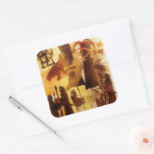 ウォッチストーンとシンボル スクエアシール (封筒)