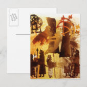 ウォッチストーンとシンボル ポストカード (正面/裏面)