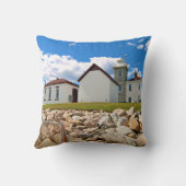 ウォッチヒルライトハウスロードアイランド装飾用クッション クッション (裏面)