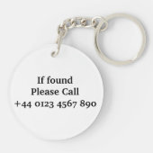 🔑 "ウォッチャー"ワイルドコアキーリング🔑 キーホルダー (裏面)