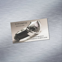 ウォッチリペアストアジュエリーストアヴィンテージウォッチ マグネット名刺