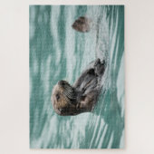 ウォッチングシーオッター ジグソーパズル (縦)