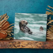 ウォッチングシーオッター フォトプラーク (側面)