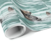 ウォッチングシーオッター ラッピングペーパー (ロールコーナー)