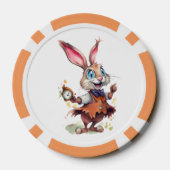 ウォッチ付きウサギ ポーカーチップ (裏面)