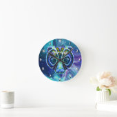 ウォッチ内のアーティオ ラウンド壁時計 (ホーム)