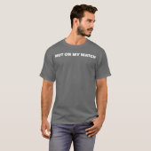 ウォッチ デファイアント宣言 引用 ファミリー Tシャツ (正面フル)