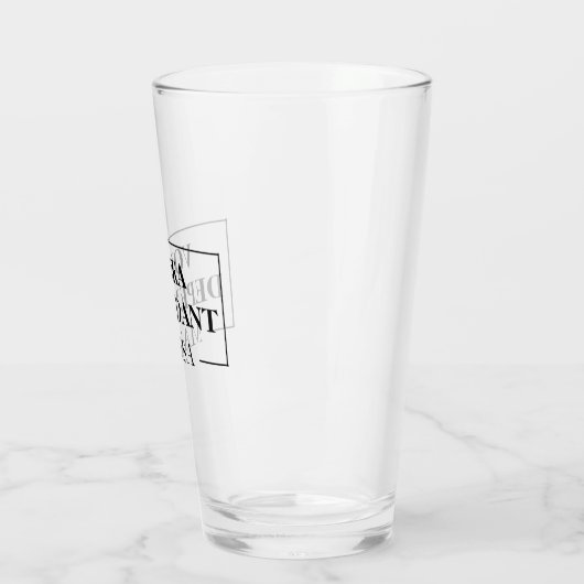 ウォッモダンカ依存女性おもしろい引用文 タンブラーグラス (左)