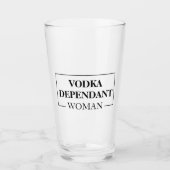 ウォッモダンカ依存女性おもしろい引用文 タンブラーグラス (正面)