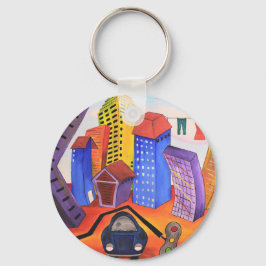 ウォッ忘れクボタンキーリングを使用しない キーホルダー