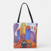 ウォッ忘れシュートバッグを使用しない トートバッグ (裏面)