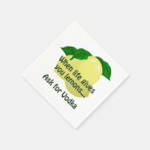 ウォッ頼カ・ナプキン スタンダードカクテルナプキン (角)