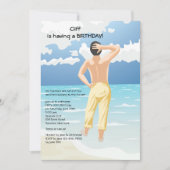 ウォディングインザシー招待状 招待状 (正面)