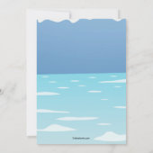 ウォディングインザシー招待状 招待状 (裏面)