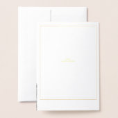 ウォデン&フリエージュ結婚式招待状フォイルカード 箔カード (裏面封筒付き)