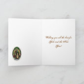 ウォデン&フレイジ：ユール（キリスト降誕祭）の挨拶 カード (内部)