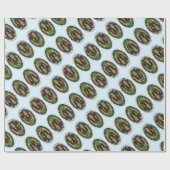 ウォデン&フレイジ:ユール(キリスト降誕祭)の挨拶 ラッピングペーパー (フラット)