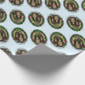 ウォデン&フレイジ:ユール(キリスト降誕祭)の挨拶 ラッピングペーパー (角)