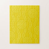 ウォトルAUSTRALIANドリームタイムリバーパターン ジグソーパズル (縦)