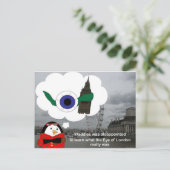 ウォドルズ ロンドンアイ ポストカード (スタンド正面)