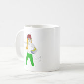 ウォフィー料理 コーヒーマグカップ (正面左)