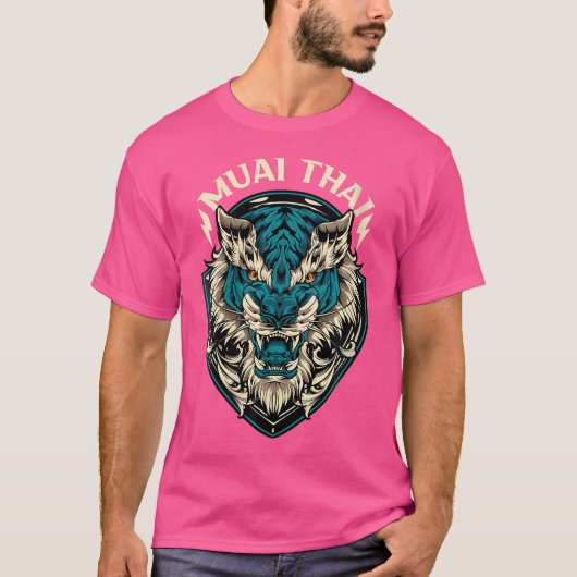 ウォム怒イタイタイガー Tシャツ (正面)