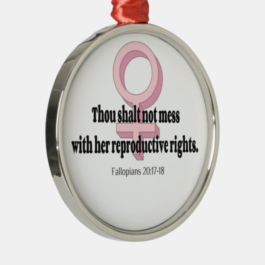 ウォメンおもしろいズライツ引用文 メタルオーナメント (右)