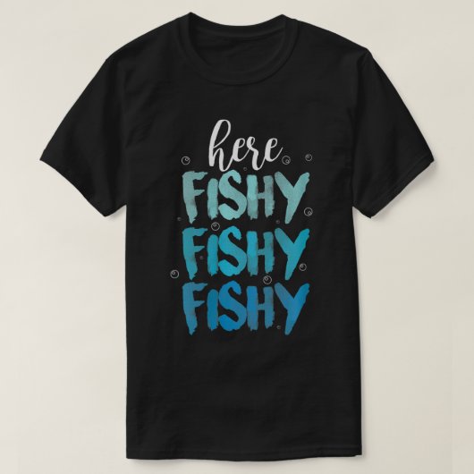 ウォメンおもしろいズ魚釣りはこちらラブサマーレイクギフトVN Tシャツ (デザイン正面)