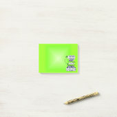 ウォメンスピックルボールパドル&イエスことわざ ポストイット (デスク上)