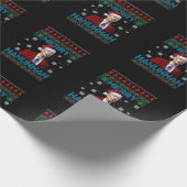 ウォメンズおもしろいサンタジョーバイデン氏ハメリーヌッカ醜いC ラッピングペーパー (角)