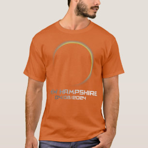ウォメンズアメリカオタル太陽のエクリプニューハンプシャー20 Tシャツ
