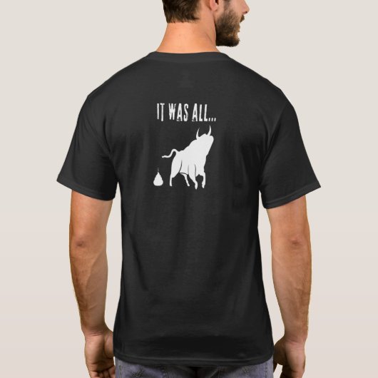 ウォメンズウォメンズオールブル皮肉引用文 Tシャツ (裏面)