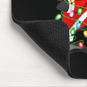 ウォメンズオルカクリスマス照明サンタコスチュームオルカクリス マウスパッド (コーナー)