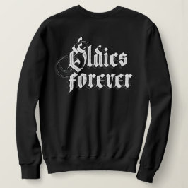 ウォメンズオルディーズ永久名前をカスタムするフード付きスウェットシャツ スウェットシャツ