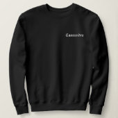 ウォメンズオルディーズ永久名前をカスタムするフード付きスウェットシャツ スウェットシャツ (デザイン正面)