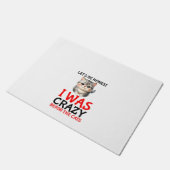 ウォメンズキャンディ与えジャストキャッツおもしろいデザイン ドアマット (アングル)