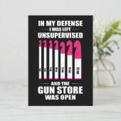 ウォメンズクロスケートクロシェ私は私の防衛で離れした 招待状 (スタンド正面)