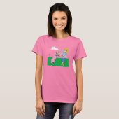 ウォメンズゴルフ Tシャツ (正面フル)