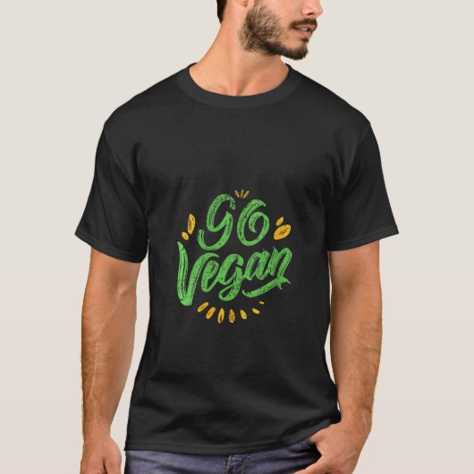 ウォメンズゴービーガン Tシャツ (正面)
