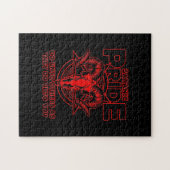 ウォメンズサタンプライドサタン異教のスヤギSatan ジグソーパズル (横)