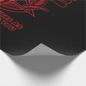 ウォメンズサタンプライドサタン異教のスヤギSatan ラッピングペーパー (角)