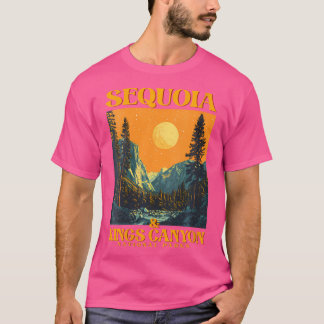 ウォメンズセコイアキングスキャニオンナショナルパークスウィメンズ Tシャツ