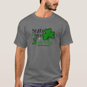 ウォメンズセントプティスデーおもしろいは、あなたのシャムロックを振る Tシャツ