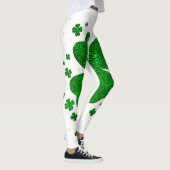 ウォメンズターキッシュアイ、ブルー、ナザールボンクック、アラビア語、Ev レギンス (右)