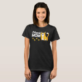 ウォメンズチョンクママ猫 Tシャツ (正面フル)