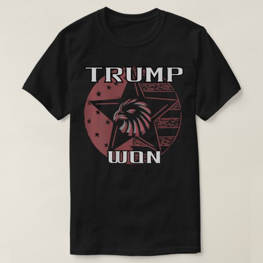 ウォメンズトランプがVNeckに勝利 Tシャツ (デザイン正面)