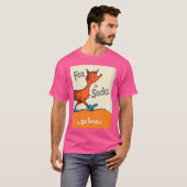 ウォメンズドクターセウスキツネインソックス本カバー Tシャツ (正面フル)