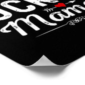 ウォメンズドッカーママおもしろい犬マ最高のマペットオーナー ポスター (角)