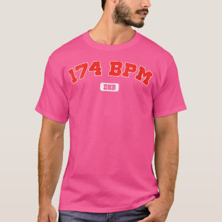 ウォメンズドラムNベースデザインDnbドラムとベース174 B Tシャツ